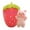 Strawberry Pig, variant on KOYPTL Bunny Stuffed Animal,Strawberry Reversible Cuddle Bunny Plush Doll with Zipper Cute Soft Rabbit Toys Pillow for Kids and Adults Easter Bunnies Plushies Gifts (Strawberry, 15.7inches)