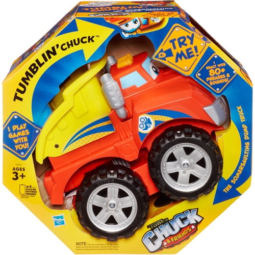 tonka chuck and friends dump truck