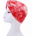 thumbnail image 4 of YooGuoGuo Womens Stretch Turbans Hat Headwraps Chemo Cap Cancer Head Cover Wraps, 4 of 7