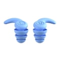 thumbnail image 4 of 1 Par Tapones para Los Oídos Silicona 3 Capas 5 A 12 Años () Rojo Azul, 4 of 4