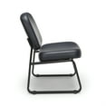 thumbnail image 5 of OFM Vinyl Armless Guest and Reception Chair, in Navy (405-VAM-605), 5 of 5