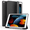 Black, variant on SZPSGC Case Compatible with iPad 10.2 Inch 2021/2020/2019, for iPad 9th/8th/7th Generation Case with Pencil Holder, Protective with Soft TPU Back, Auto Sleep/Wake Cover, Black