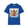 thumbnail image 6 of Golden Retriever Angel Unisex Softstyle T-Shirt, 6 of 10