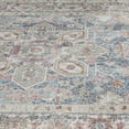 thumbnail image 7 of Loomaknoti Saxby Adkerzonz 6' x 9' Blue Oriental Indoor Area Rug, 7 of 7
