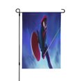 thumbnail image 1 of Bandera de jardín de temporada de Spider-Man, bandera de doble cara, bandera navideña para decoración navideña al aire libre., 1 of 8
