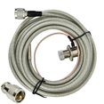 thumbnail image 1 of Cable de extensión coaxial Cable de video premium Conector macho hembra Cabeza N (con adaptador), 1 of 10