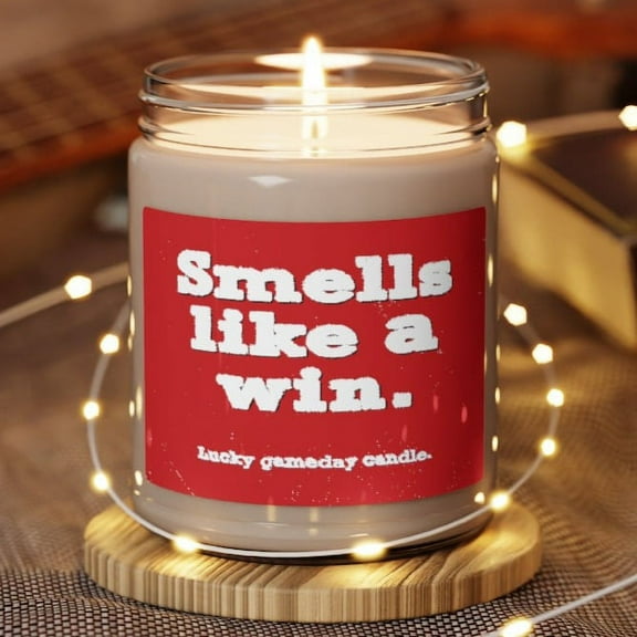 Smells Like a Denmark Win Scented Candle, Denmark Football Soccer