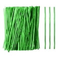 thumbnail image 1 of Uxcell 800Pcs Bag Twist Ties 6" Reusable Plastic Twist Ties Wire Cable Ties for Party Bread, Green, 1 of 6