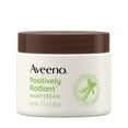 thumbnail image 4 of Aveeno Positively Radiant Moisturizing Face & Neck Night Cream, 1.7 oz, 4 of 12