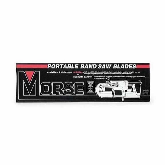 Morse Portable Band Saw Blade, 1/2 in. W, 3PK ZWEP4418WGR