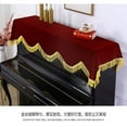 thumbnail image 1 of HLONK Housse de Piano Vertical Housse Anti-Poussière pour Piano Électrique Vertical Housse de Protection, 1 of 10