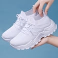 thumbnail image 4 of Willtoo Womens 2026 Orthopedic Shoes Arch Support Slip on Non Slip Tennis Shoes Wide Width Knitted Mesh Stretch Walking Shoes Soft 2026 New 2026 Orthopedic Shoes, 4 of 5