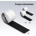 thumbnail image 5 of Rollo de cinta adhesiva de fieltro para montaje de pedales, cinta adhesiva de gran capacidad de absorción de impactos para pedaleras, 2 m 50 mm de largo 50 mm de ancho, instalación y corte DIY, 5 of 5