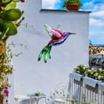 thumbnail image 3 of Colgante de hierro CUTICAT 2 uds Colibrí Decoración de Pared, 3 of 3