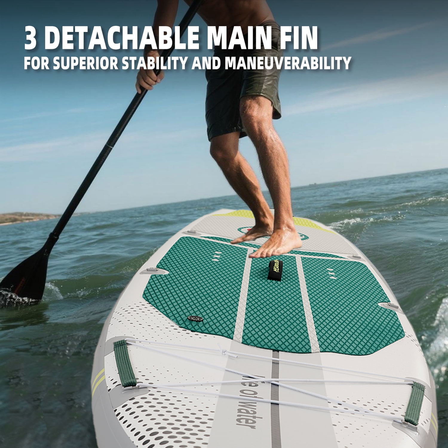 MSEASFREE Inflatable Paddle Board Stand up Paddle Board with Premium SUP Accessories