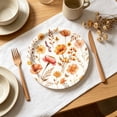 thumbnail image 4 of Hvmvliv Fall Floral Print Disposable Paper Plates 7 and 9 Inch for Fall Theme Party Decorations Tableware 10 Pack, 4 of 6