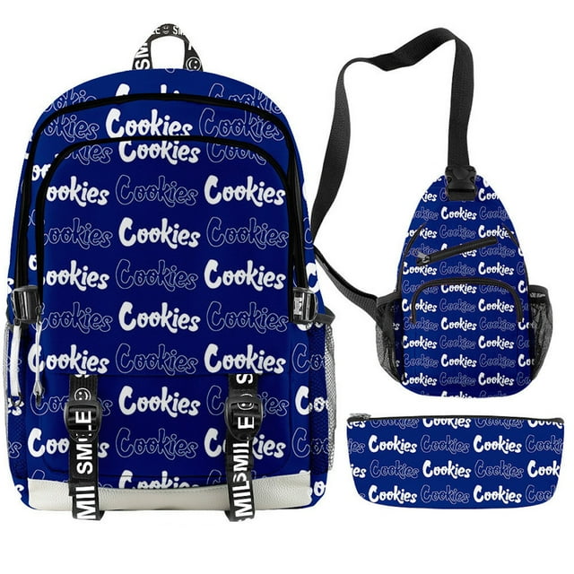 Set de mochilas Cookies School de 3 piezas para estudiantes