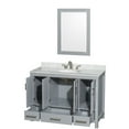 thumbnail image 4 of Wyndham Collection Wcs141448sunom24 Sheffield 48" Freestanding Vanity Set, 4 of 7
