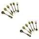 thumbnail image 3 of Toystoory De vajilla Retro, tenedor, cuchara de aleación, cuchara de cocina, cucharón de cocina, cucharilla de doméstico, cubiertos bronce verde 2piezas Toystoory CBP022364, 3 of 5