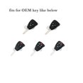 thumbnail image 4 of SEGADEN Étui de Protection en Silicone Compatible avec CHRYSLER DODGE JEEP Télécommande Fob CV4751 Noir, 4 of 4
