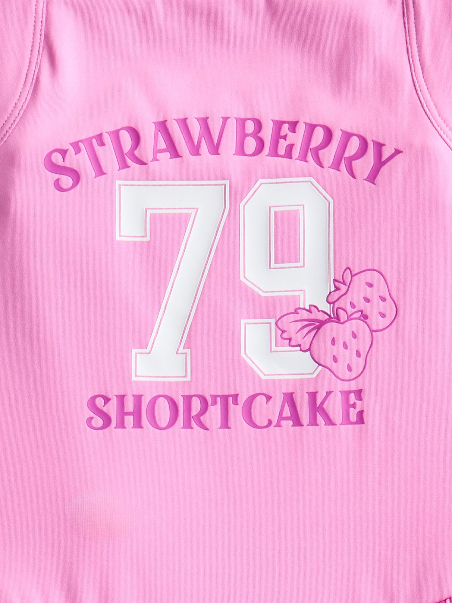 Strawberry Shortcake Girls Active Sleeveless Dress with Built-In Shorts, Sizes 4-12