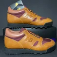 thumbnail image 2 of New Size 9.5 Mens NEW BALANCE Rainier Low Brown Leather Burgundy Hiking Shoes ??, 2 of 5