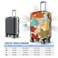 thumbnail image 5 of Picia Fall Maple Leaves Luggage Protector Cover Thicken Suitcase Protector Cover Fit 18-32 Inch Luggage-, 5 of 9