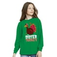 thumbnail image 2 of Awkward Styles Thanksgiving Youth Sweatshirt Sister Turkey Crewneck Tee for Kids, 2 of 4