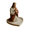 thumbnail image 1 of Porta , estatua de oración, bandeja para joyas, regalo, adorno creativo, escultura, figura navideña para brazalete, colgante, exhibiciones, Jesús, 1 of 10