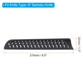 thumbnail image 2 of Uxcell Portable PP Knife Sheath Cover Sleeves Knives Edge Guard for 8" Bread Knife, Black 2 Pack, 2 of 6