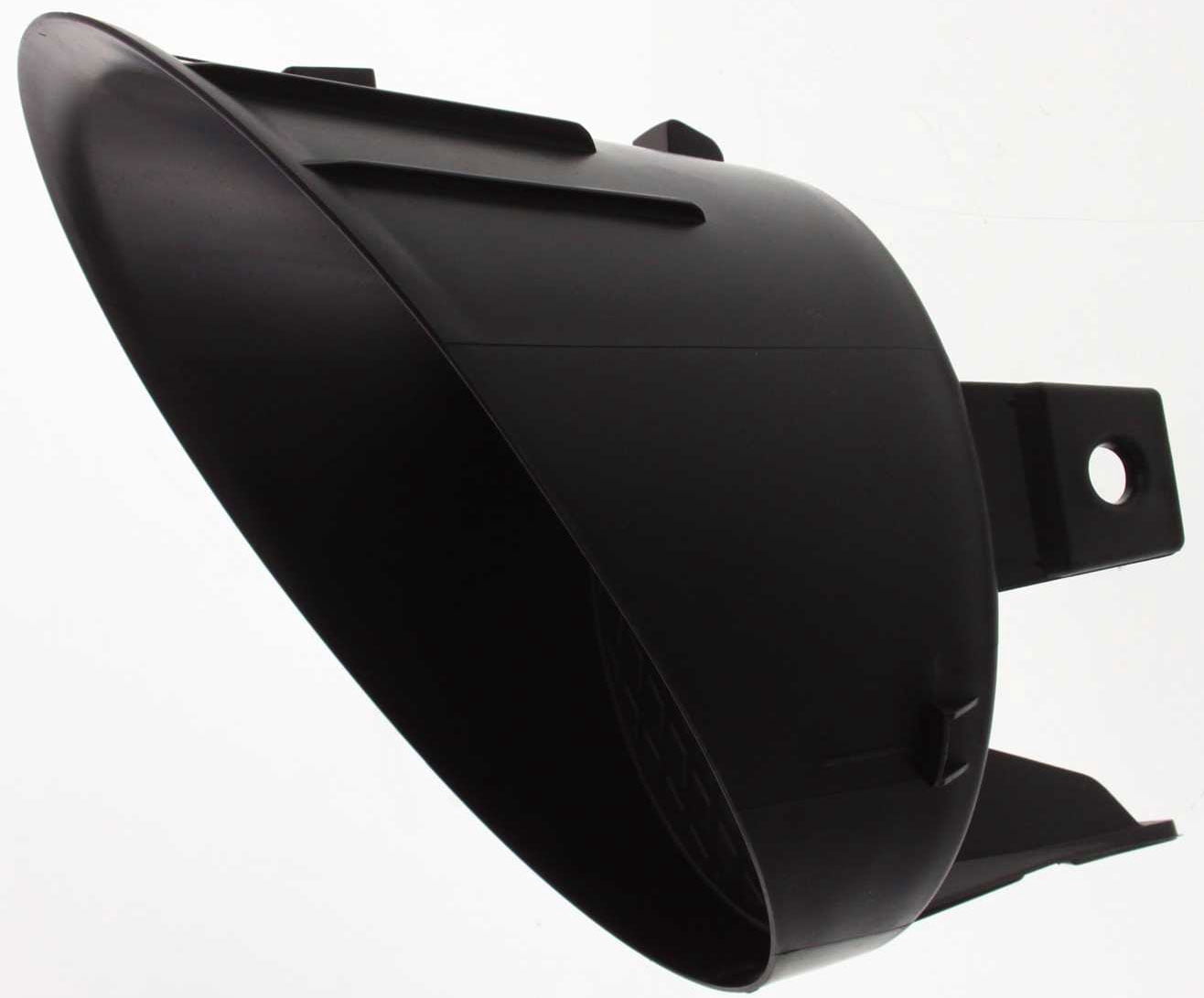 Fog Light Cover Compatible with 2007-2013 Toyota Tundra Left Driver Black