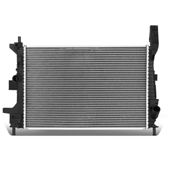 DNA Motoring OEM-RA-13536 Aluminum Radiator For 2015-2018 Ford Focus 1.0L Turbo Se 16 17