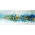 thumbnail image 3 of Herrera, Leticia 24x12 Black Modern Framed Museum Art Print Titled - Aqua Azul, 3 of 5