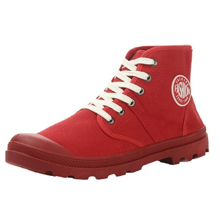 

Hueook Mens Shoes Couple Canvas High Shoes Breathable Wild Casual Shoes Non-Slip Hiking Shoes Shoe