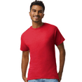 thumbnail image 2 of Gildan Ultra Cotton T-Shirt 2000, Men's Short Sleeve T-shirt, Tee For Arts & Crafts,100% Cotton, Red, 6 Pack, S, 2 of 5