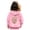 Pink, variant on Kids Athletic Hoodies Hoodie Blankets for Kids Children's Printed Round Neck Long Sleeved Sweatshirt Hooded Sweatshirt