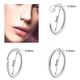 thumbnail image 3 of Qarigey 40 Uds. De anillos de acero inoxidable para perforaciones, tachuelas geométricas brillantes, joyería elegante para el cuerpo, mascarada de Ropa, zapatos y accesorios Miscelánea Qarigey AP013367-00, 3 of 6