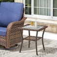 thumbnail image 6 of Arnahaishe Outdoor Wicker Side Table All Weather Rattan Patio End Table for Pool Balcony Deck Porch, 6 of 6