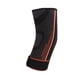 thumbnail image 2 of Coderas deportivas de punto de nailon, funda de compresión de codo suave con correa para baloncesto, montar, correr, entrenar, naranja, 2 of 14