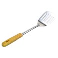 thumbnail image 4 of Amdohai Stainless Steel Slotted Spatula Kitchen Cooking Spatula with Wooden Handle, 4 of 8