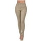 thumbnail image 1 of Pantalones vaqueros rectos de cintura alta y color liso para mujer Mnycxen, 1 of 5
