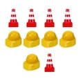 thumbnail image 2 of 100 piezas Mini sombrero de construcción conos de tráfico en miniatura, suministros para fiestas, accesorios de juguetes de señal, miniseñal de tráfic, 2 of 8