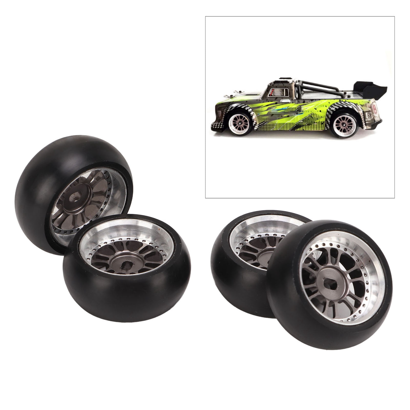 Pneu Voiture Drfeify Pneus De Voiture RC 4 Pièces, Pièces De Pneu Voiture Drfeify Pneus De Voiture RC 4 Pièces, Pièces De