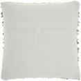 thumbnail image 3 of Mina Victory Life Styles Ombre Woven Stripes Polyester Throw Pillow in Charcoal, 3 of 7