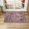 thumbnail image 2 of HOMERRY Area Rug Washable Rug 2' x 3' Small Entryway Rug Bohemian Medallion Area Rugs Non Slip for Bedroom Living Room Laundry, Pink, 2 of 5