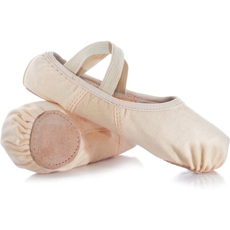 

Girls SofTouch Canvas Stretch Split-Sole Ballet Shoes T2915C