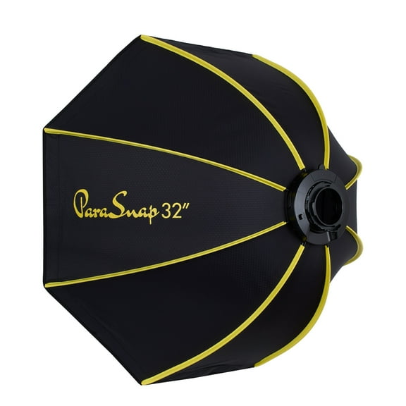 Glow ParaSnap PS-B32K 32" Octagonal Softbox for Flashpoint XPLOR 300 Pro and Godox ML60 Light