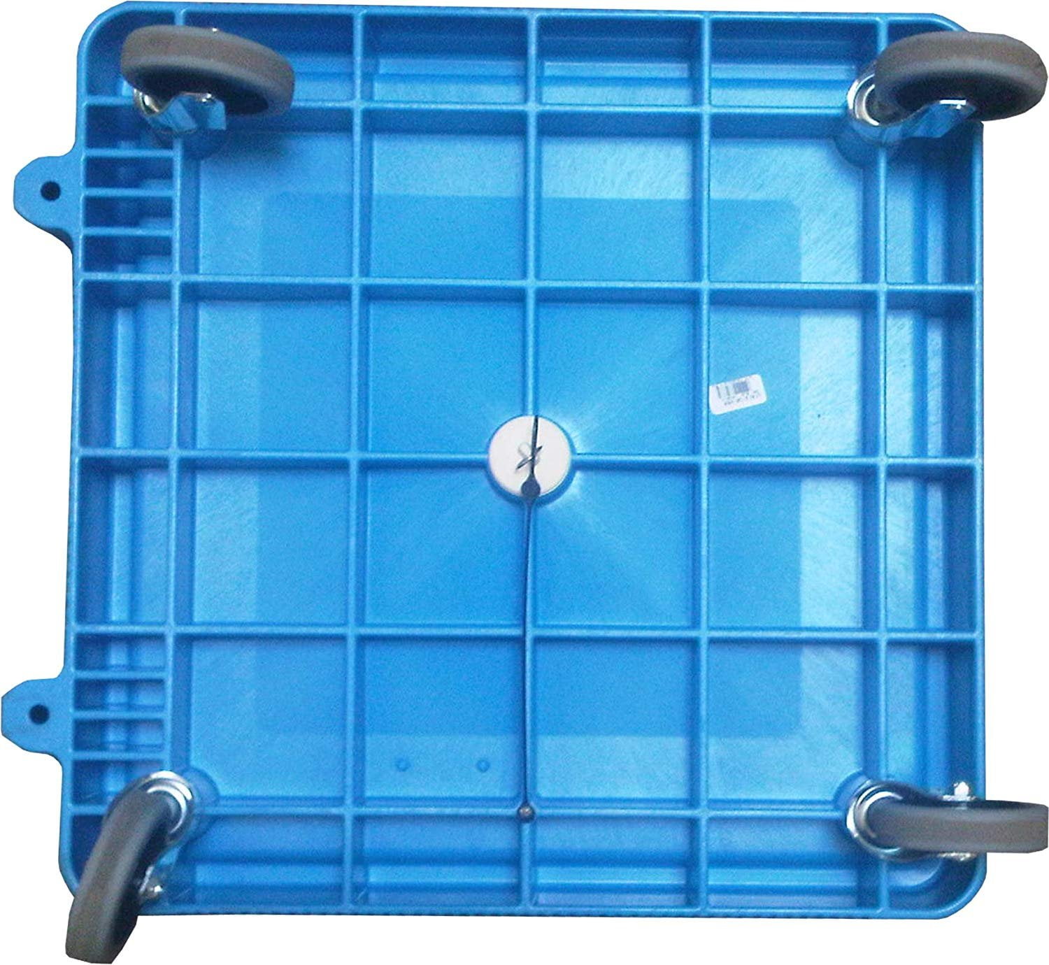 Carlisle C223614 E-Z Glide Blue Warewashing Rack Dolly