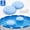 Round 2-Pack, variant on Pool Pillows for Above Ground Pool Swimming Pool Air Pillow Thick Pool Closing Winter Kit Pool Cover Float Balloon with String 3.96ft Round 1Pack