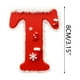 thumbnail image 2 of Adornos navideños personalizados | Adornos colgantes con el alfabeto de 26 letras | Decoración acrílica para colgar en el árbol de Navidad y el hogar, 2 of 4